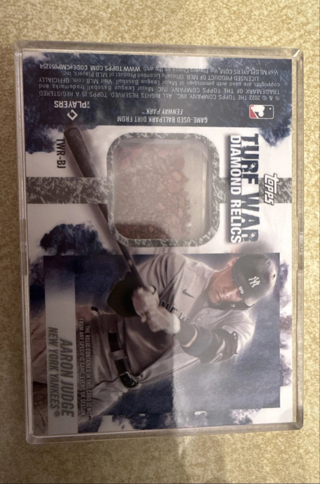 2022 Topps Opening Day - Turf War Dual Diamond Relics Aaron Judge,