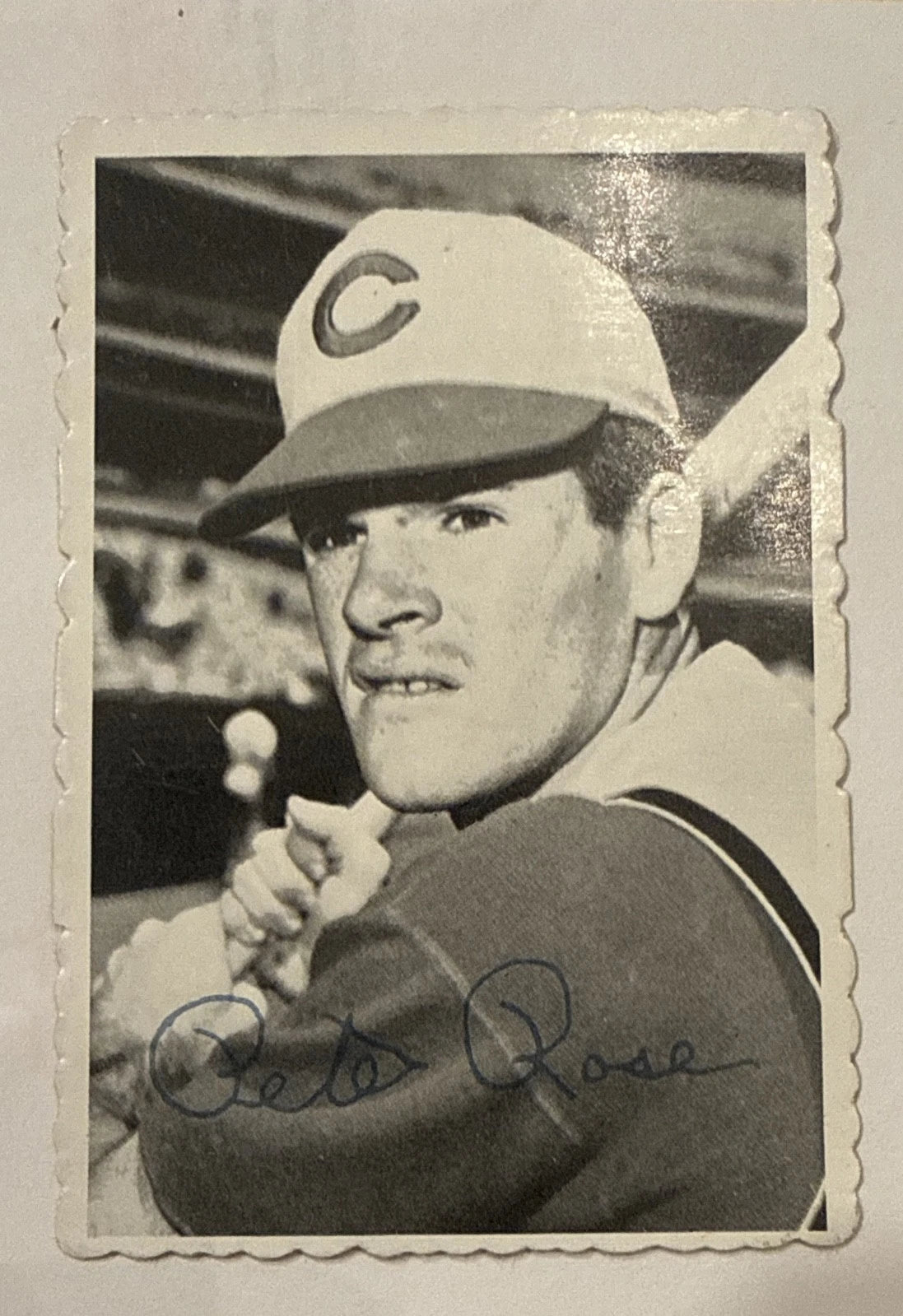 1969 Topps - Deckle Edge Pete Rose #21
